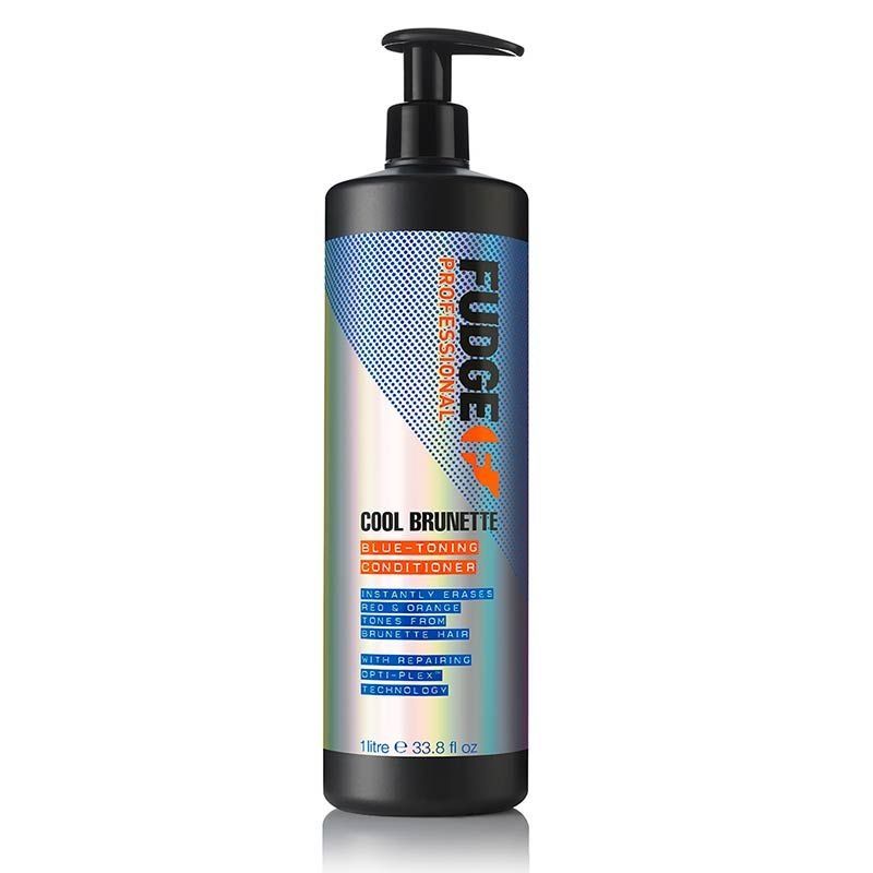 Fudge Cool Brunette Blue Toning Conditioner 1000ml Worth £56 - Image 1