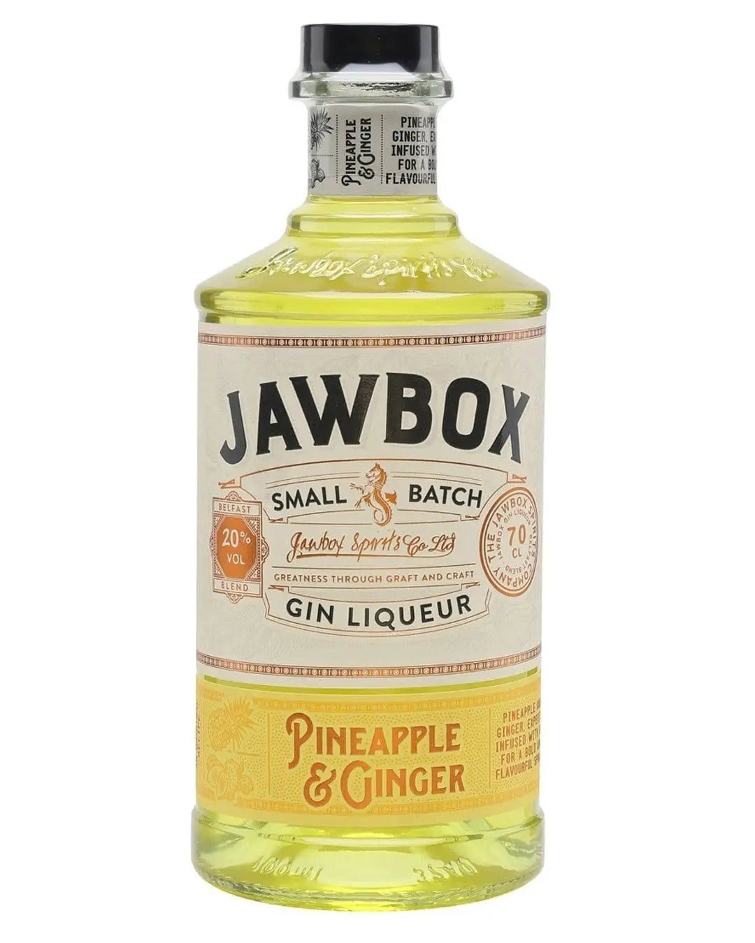 Jawbox Pineapple & Ginger Gin Liqueur - Image 1