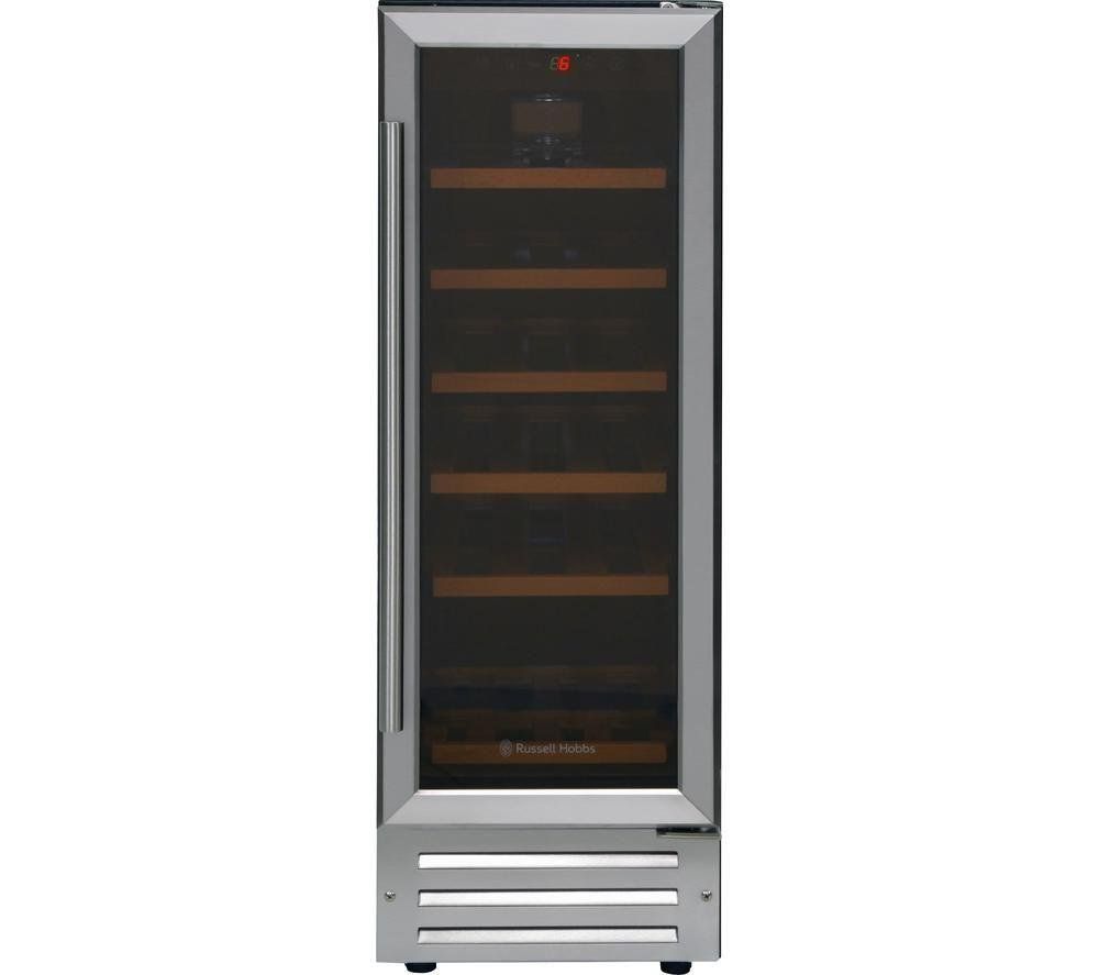 RUSSELL HOBBS RHBI18WC1SS Wine Cooler - Stainless Steel, Stainless Steel - Image 1