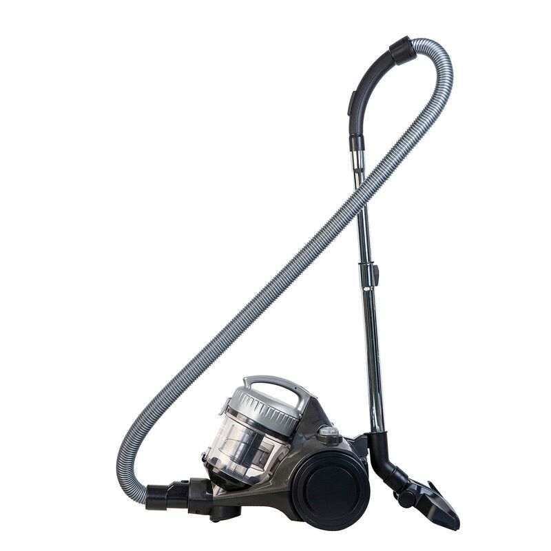RUSSELL HOBBS Compact Cyclonic RHCV1611 Cylinder Bagless Vacuum Cleaner - Grey & Silver, Silver/Grey - Image 1
