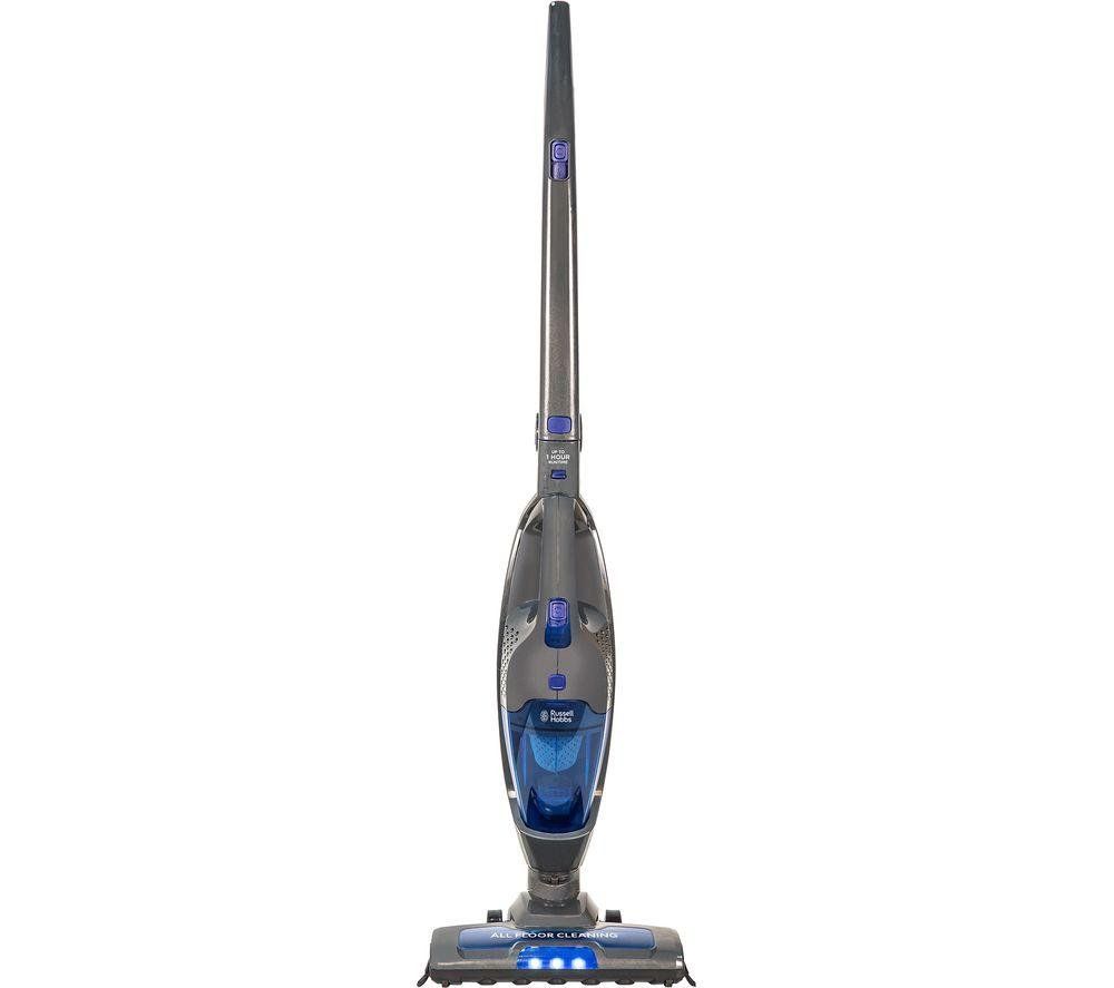 RUSSELL HOBBS Centaur RHSV2211 Cordless Vacuum Cleaner - Grey & Blue, Blue,Silver/Grey - Image 1
