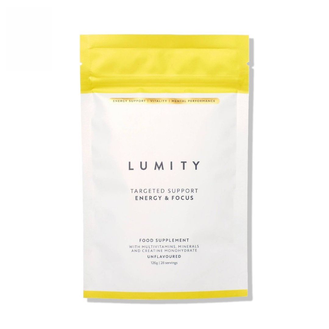 Lumity Targeted Support: Energy & Focus Powder - 28 Servings - Image 1