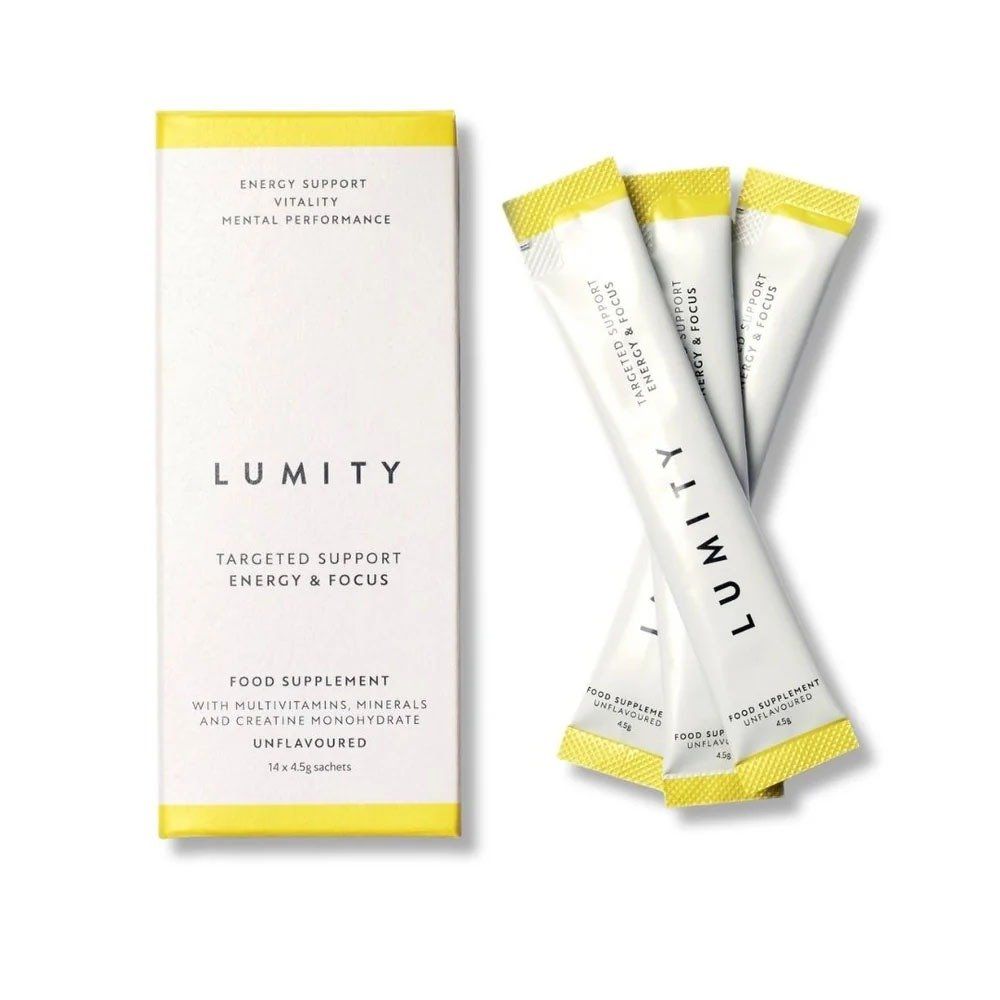 Lumity Targeted Support: Energy & Focus Powder - 14 sachets - Image 1