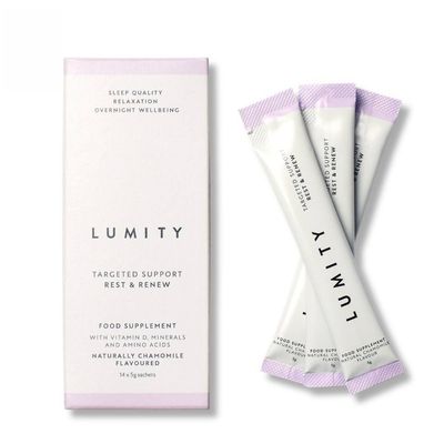 Lumity Targeted Support: Rest & Renew Powder - 14 Sachets - Thumbnail 2