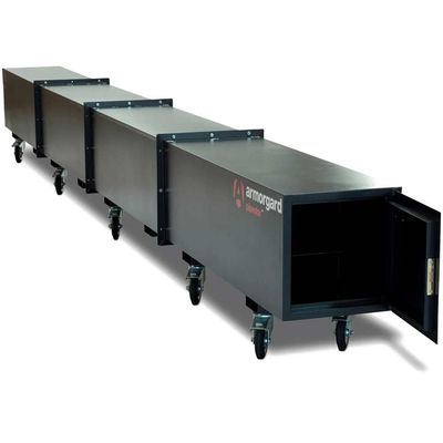 Armorgard Pipestor Mobile Secure Pipe Storage Trunk 575mm 6410mm 785mm