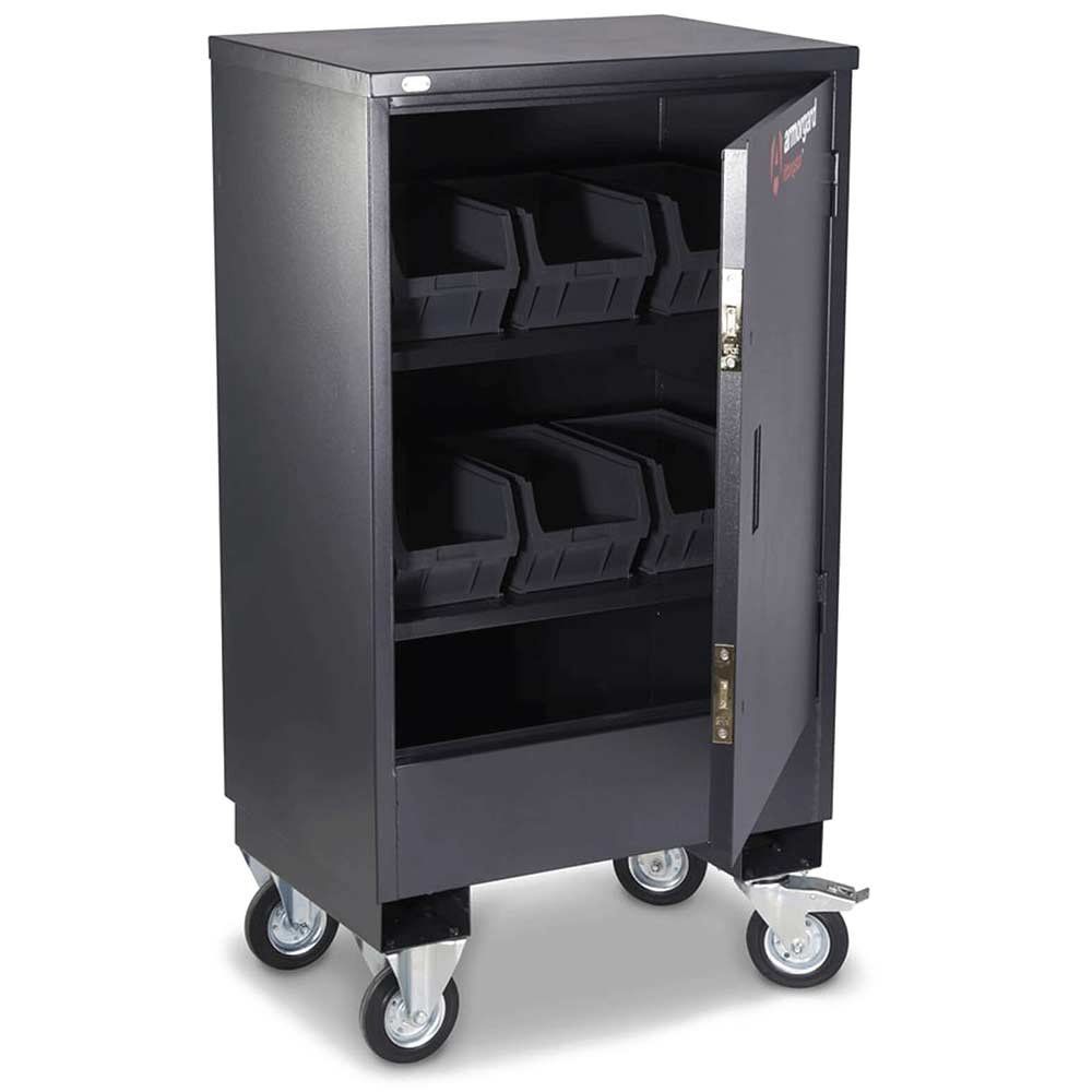 Armorgard Fittingstor Mobile Secure Fittings and Fixings Cabinet 800mm 555mm 1450mm - Image 1
