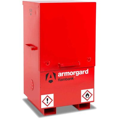 Armorgard Flambank Chemical and Flammables Secure Site Storage Chest 765mm 675mm 1270mm