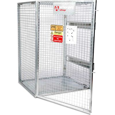 Armorgard Tuffcage Collapsible Secure Gas Cylinder Storage Cage 1300mm 1240mm 1800mm