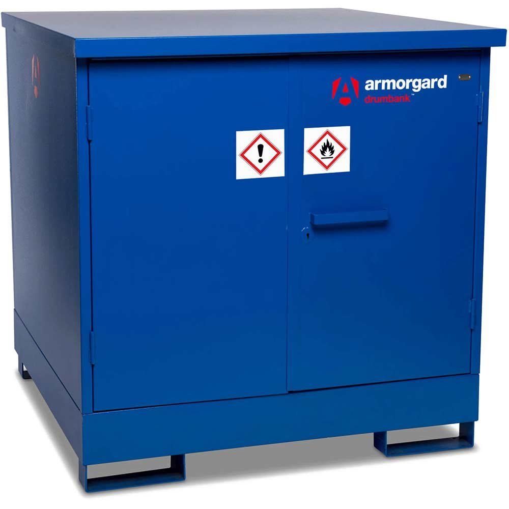 Armorgard Drumbank Secure Enclosed Drum Store 1420mm 1345mm 1290mm - Image 1
