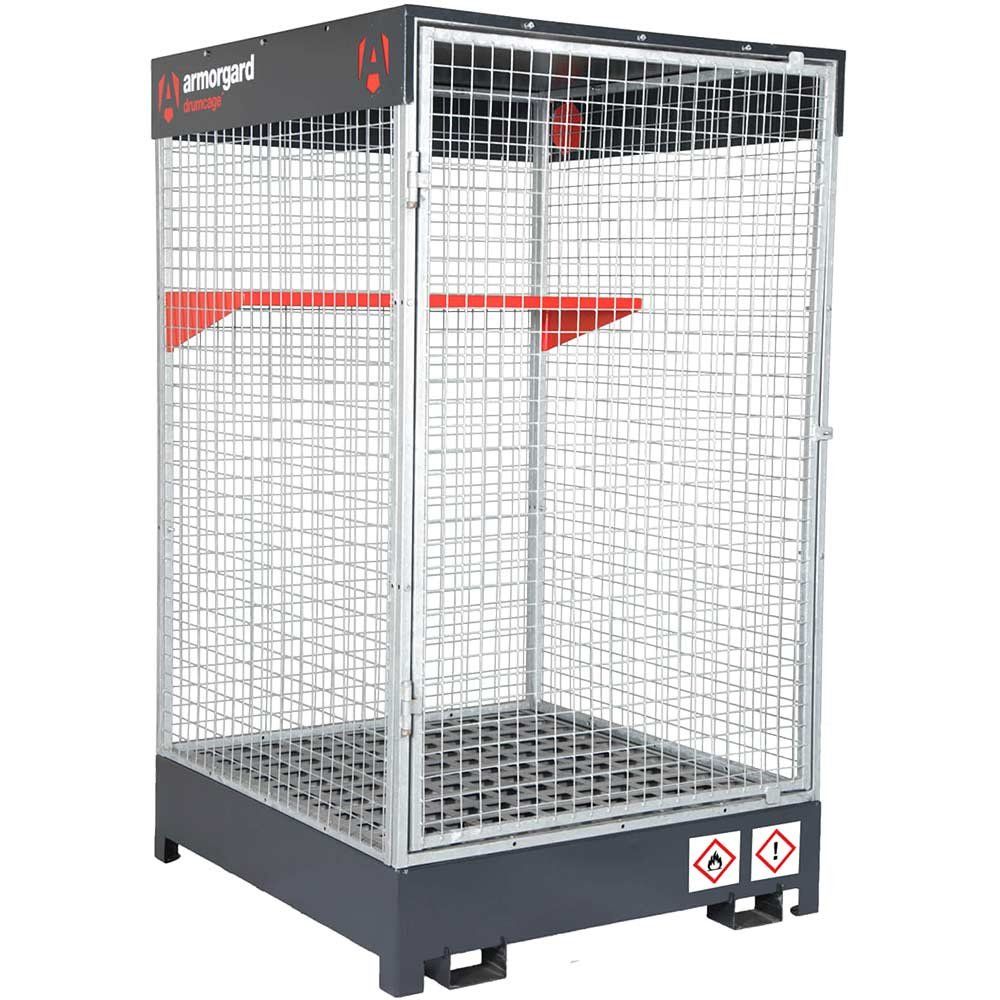 Armorgard DRC4 COSHH Compliant Drumcage - Image 1