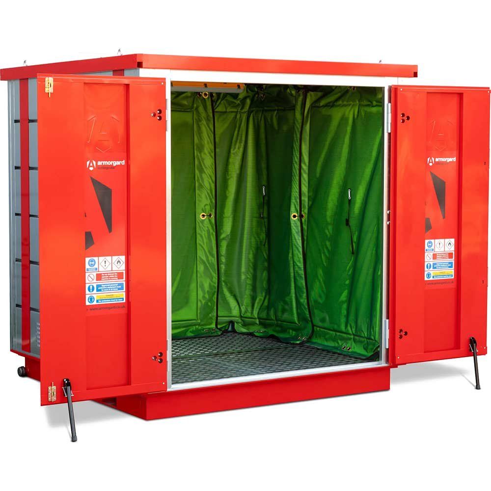 Armorgard CuttingCube Enclosed Workstation and Storage Unit 2075mm 2005mm 2190mm - Image 1