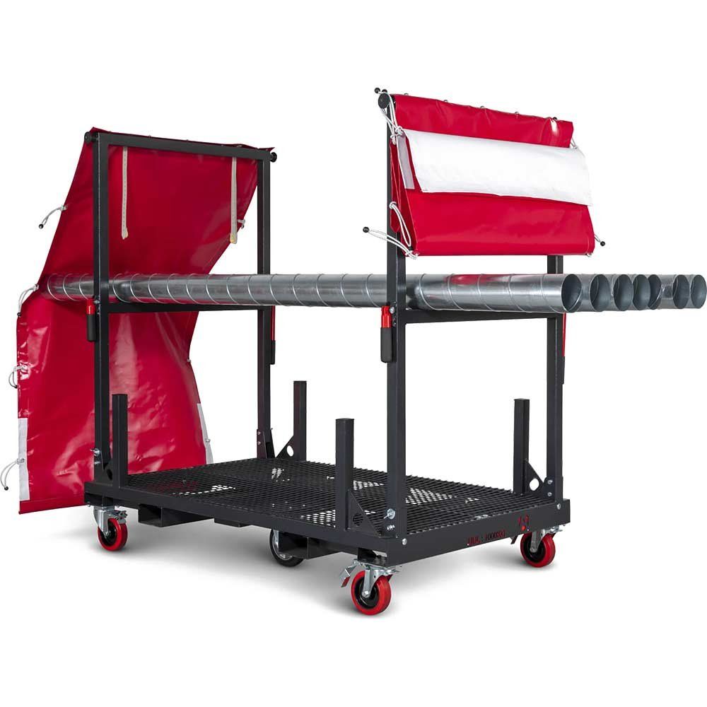 Armorgard Ductrack DR2 Pipe and Ductwork Trolley 1000Kg - Image 1