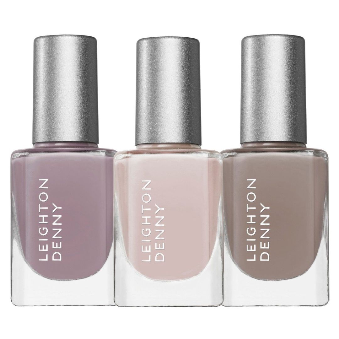 Leighton Denny Nudes Collection Nail Polish Set 3 X 13.5ml - Image 1