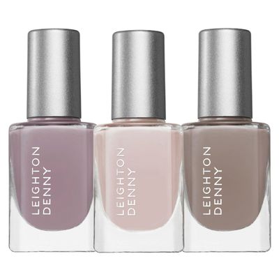 Leighton Denny Nudes Collection Nail Polish Set 3 X 13.5ml