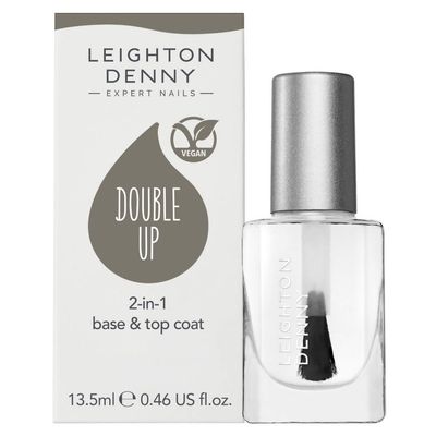 Leighton Denny Double Up 2-In-1 Base & Top Coat 13.5ml - Thumbnail 2