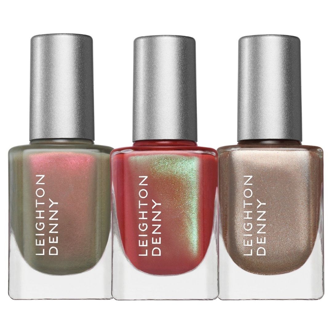 Leighton Denny Multidimensional Collection Nail Polish Set 3 X 13.5ml - Image 1