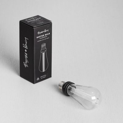Buster + Punch BU-TD-E27-LEDF-CR-A LED Teardrop Bulb Light Bulb Amber