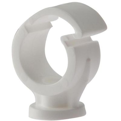 Forgefix Pipe Clip Single Cliplock 15mm - PCSC15 - Perfect for Pipe Work - White