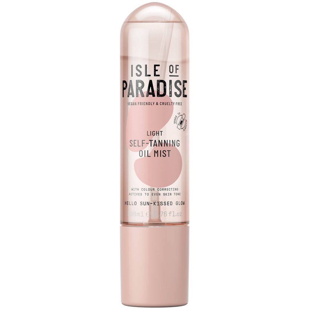 Isle of Paradise Light Self-Tanning Oil Mist 200ml - Image 1