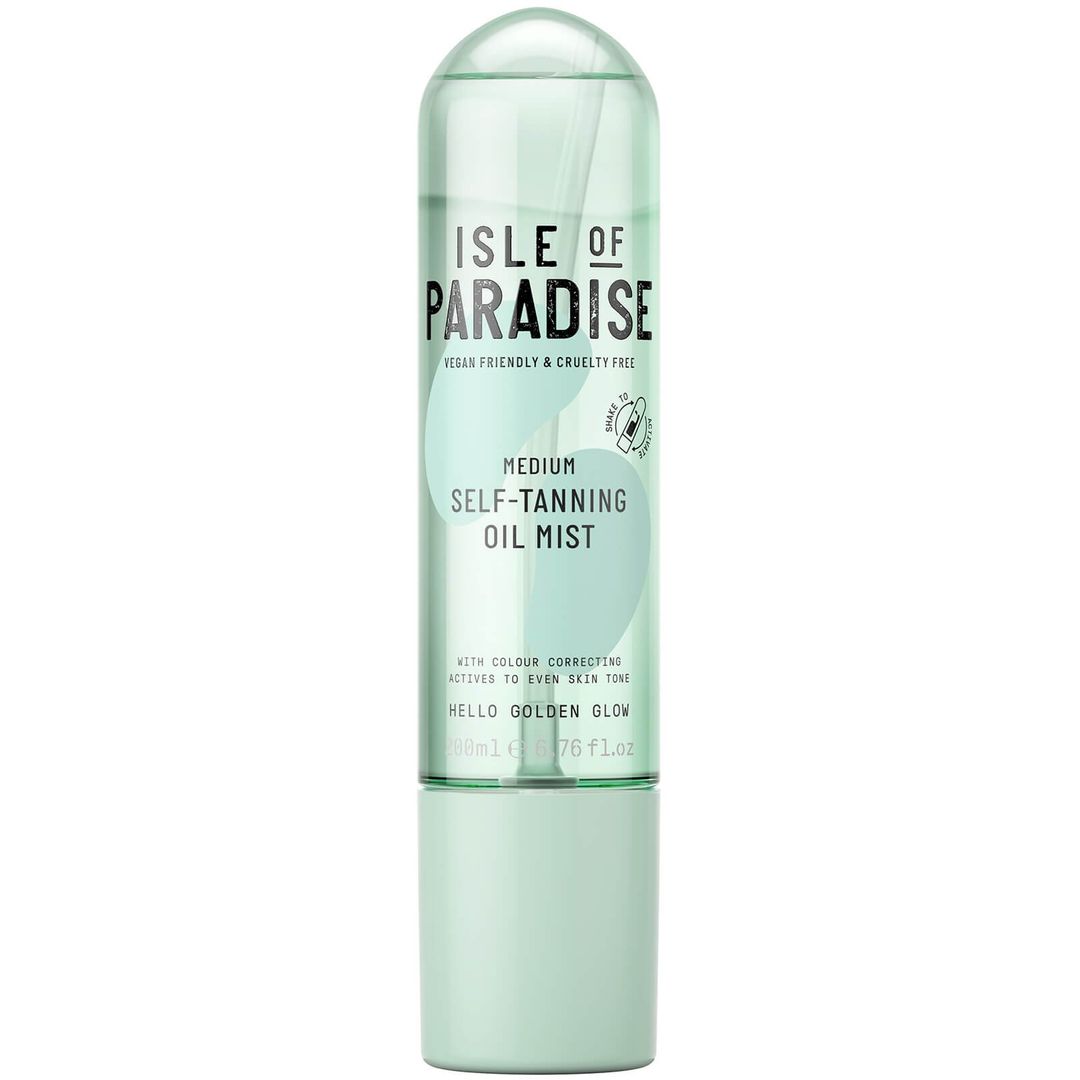 Isle of Paradise Medium Self-Tanning Oil Mist 200ml - Image 1