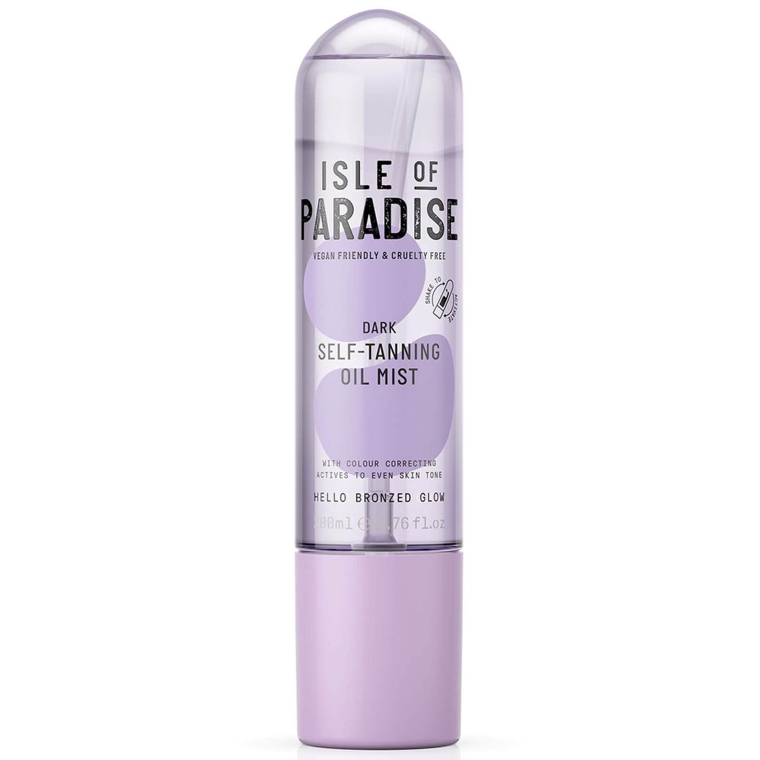 Isle of Paradise Dark Self-Tanning Oil Mist 200ml - Image 1