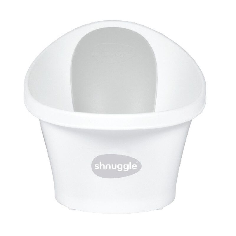 Shnuggle Bath - White | Baby Tub | Bathing Support Bath | Foamy Comfortable - Image 1