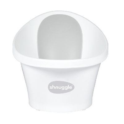 Shnuggle Bath - White | Baby Tub | Bathing Support Bath | Foamy Comfortable