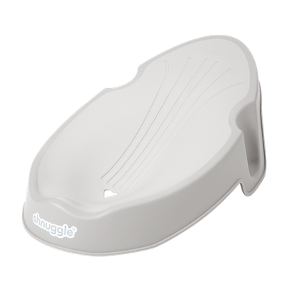 Shnuggle Newborn Bath Support White 678072200 For Newborns 0-6 Months, Plastic, Non-Slip Feet | Newborn Bath Aid, Infant Tub Support, Easy To Clean