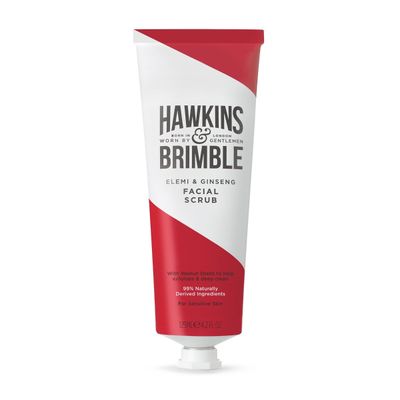 Hawkins & Brimble Men's Facial Scrub 125ml in Clear - Thumbnail 2