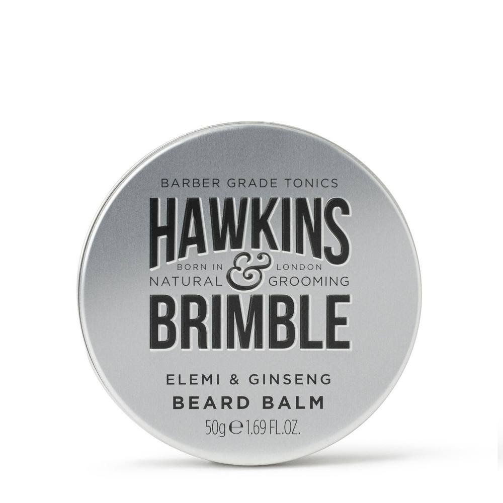Hawkins & Brimble Men's Beard Balm Conditioner 50ml in Grey - Image 1