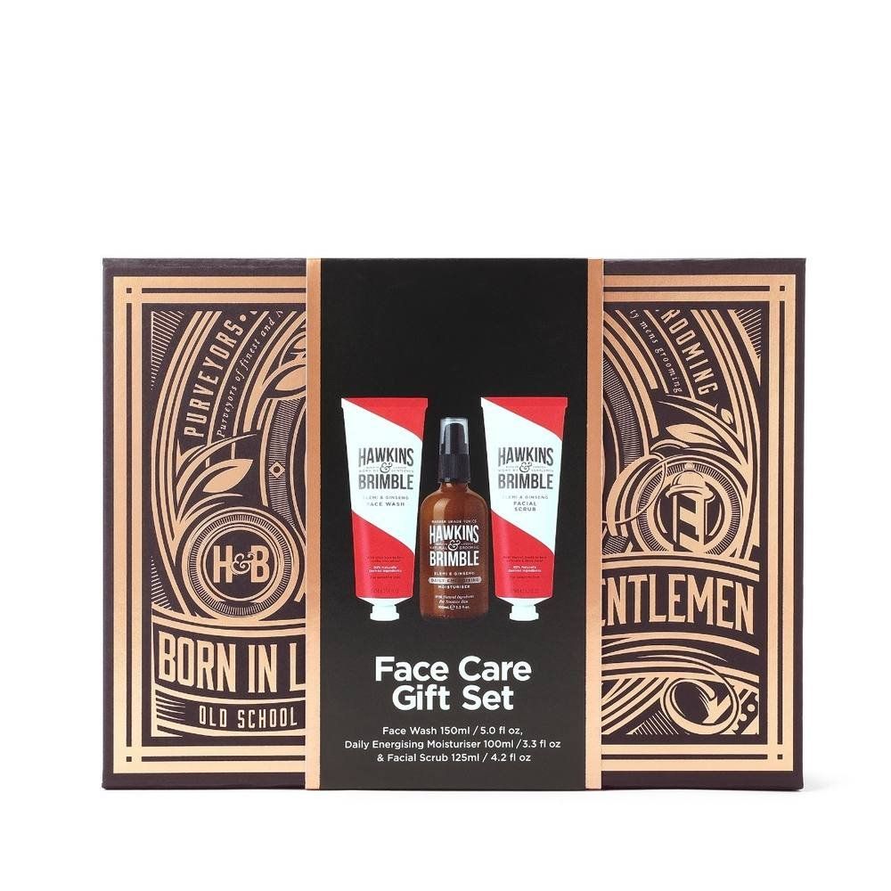 Hawkins & Brimble Men's Face Gift Set Box in Clear - Image 1