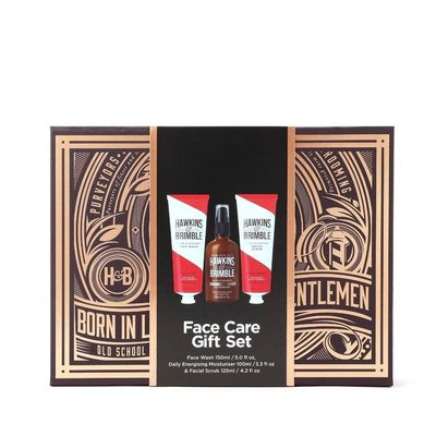 Hawkins & Brimble Men's Face Gift Set Box in Clear