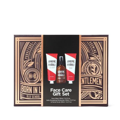 Hawkins & Brimble Men's Face Gift Set Box in Clear - Thumbnail 2