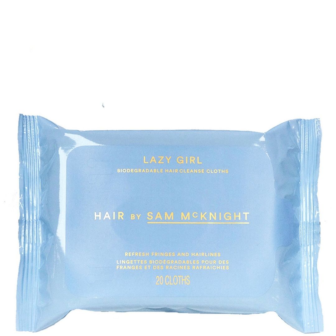 Hair By Sam McKnight Lazy Girl Biodegradable Hair Cleanse Cloths (20 Wipes) - Image 1