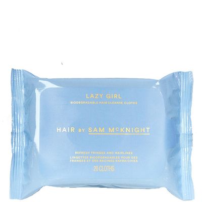 Hair By Sam McKnight Lazy Girl Biodegradable Hair Cleanse Cloths (20 Wipes)