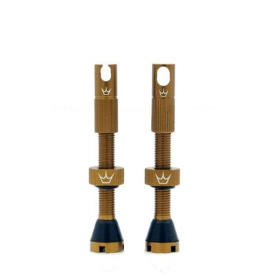 Peaty's x Chris King Tubeless MK2 Valves - 42mmBourbon