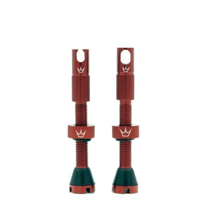 Peaty's x Chris King Tubeless MK2 Valves - 42mmRed - Image 1