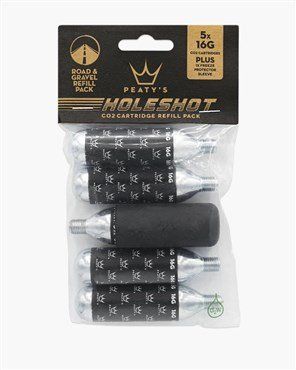 Peatys Holeshot Road & Gravel 16g CO2 Cartridge Refill Pack - Image 1