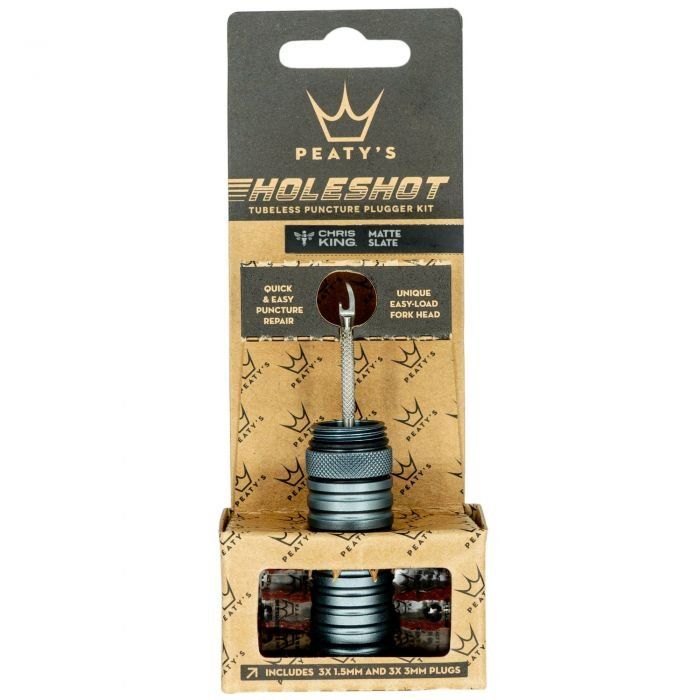 Peaty's Holeshot Tubeless Puncture Plugger Kit - Slate - Image 1