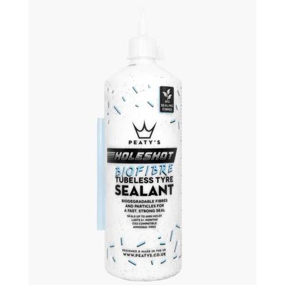Peatys Holeshot BioFibre Tubeless Tyre Sealant - Thumbnail 2