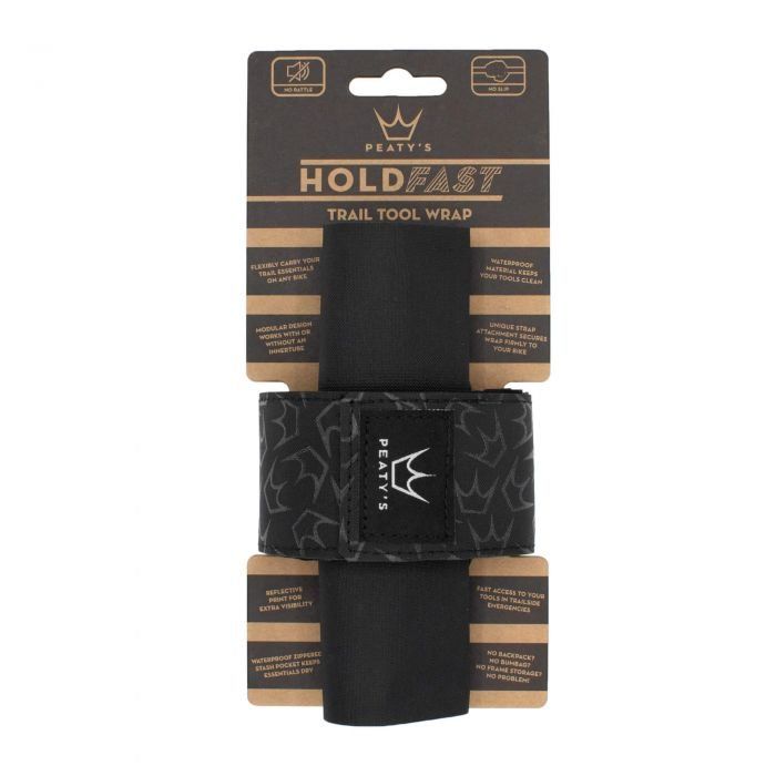 Peaty's HoldFast Trail Tool Wrap - Nightrider Black - Image 1