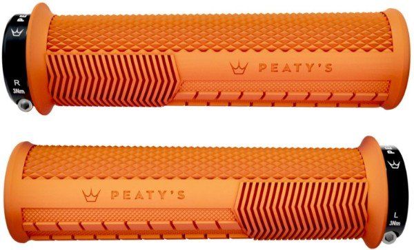 Peaty's Monarch Knurl Grip - Thick, Mango - Thumbnail 2