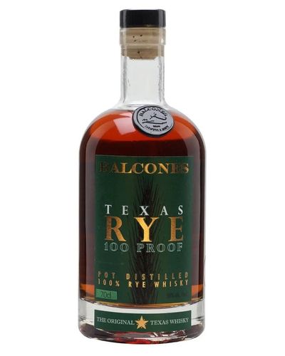 Balcones Texas Rye Whisky Texas Rye Whiskey