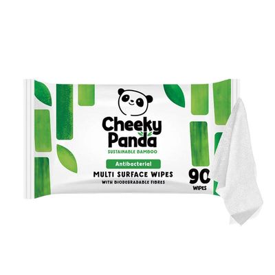 Cheeky Panda Ultra-Sustainable Biodegradable Multi-Purpose Cleaning Wipes (Pack 100) 0706117
