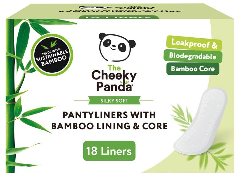 Cheeky Panda FSC Pantyliners With Bamboo Lining & Core (Pack 18) - SPADS155MM - Image 1