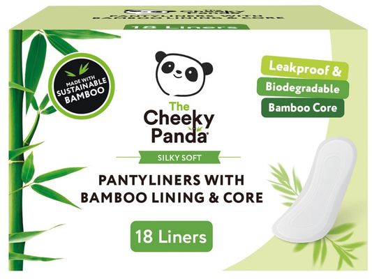 Cheeky Panda FSC Pantyliners With Bamboo Lining & Core (Pack 18) - SPADS155MM