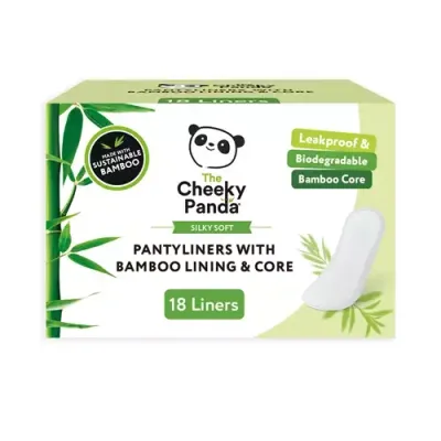 Cheeky Panda FSC Pantyliners With Bamboo Lining &amp; Core (Pack 18) - SPADS155MM - Thumbnail 2