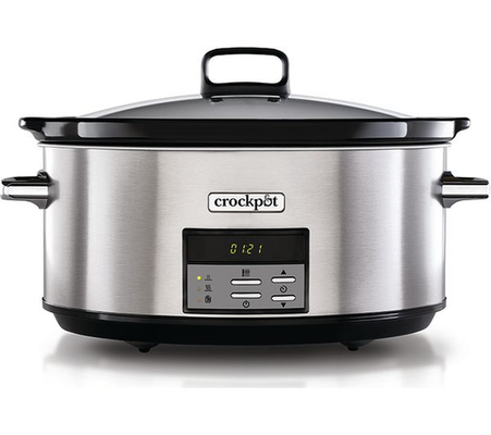CROCK-POT CSC063 Slow Cooker - Stainless Steel, Stainless Steel