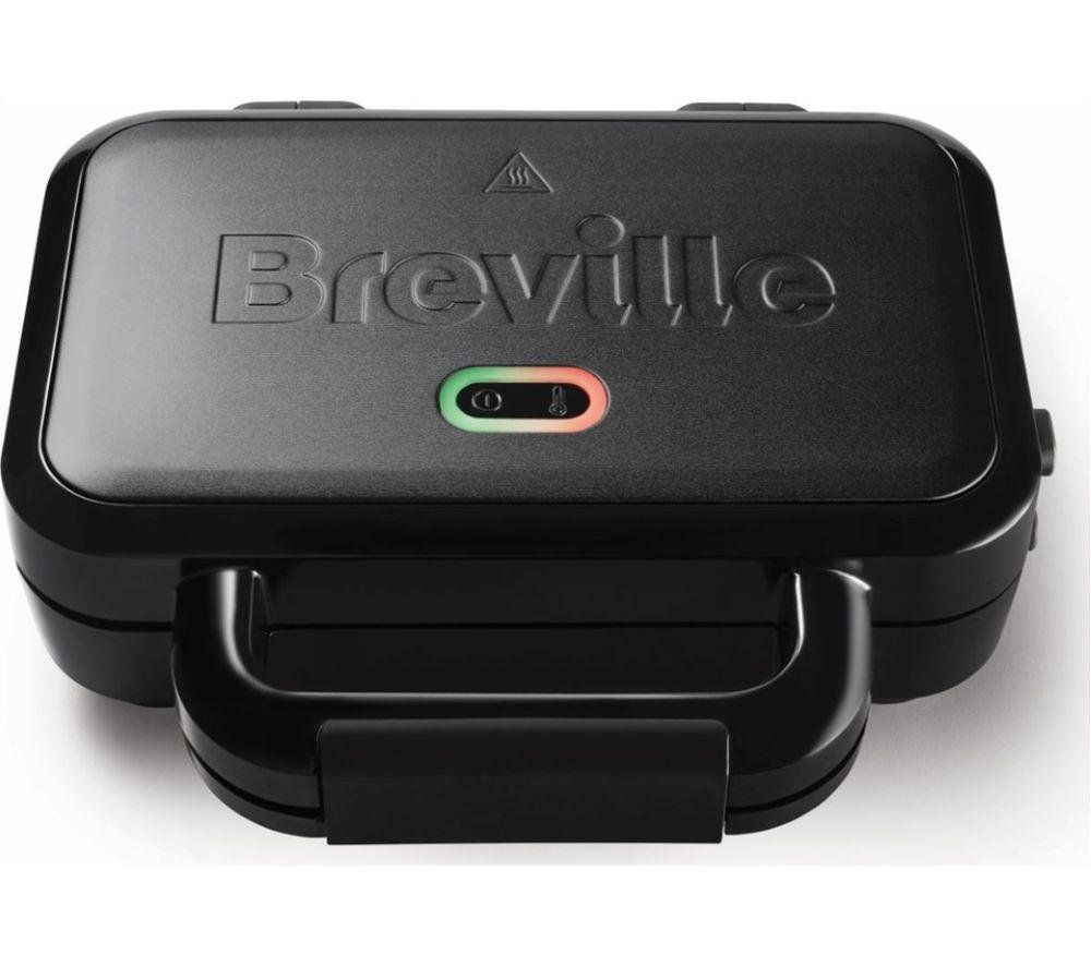BREVILLE Ultimate Deep Fill VST082 Sandwich Toaster - Black - Image 1