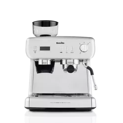 Breville Barista Max+ Espresso Machine Makes Latte & Cappuccino Coffee Machine Intelligent Grind & Dosage Precision Extraction Timer Integrated Milk F - Image 1